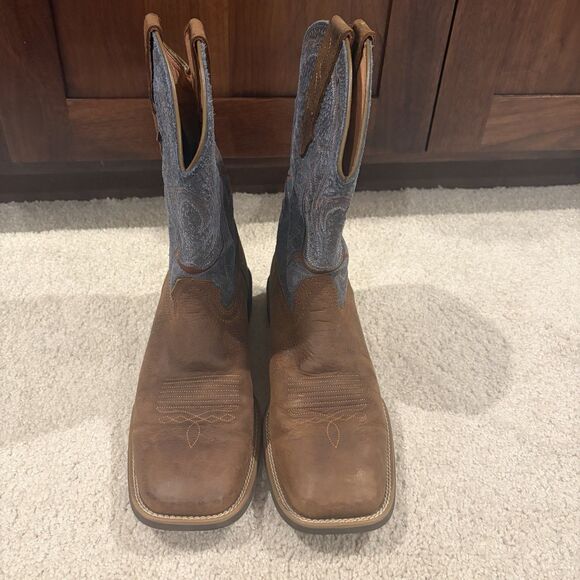 EUC Cody James Force Western Boots Blue Mens Sz 12D BCJSP25P2-3 Anti Slip Cowboy main image 7